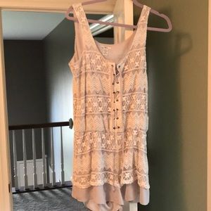 Bar III Lace Romper